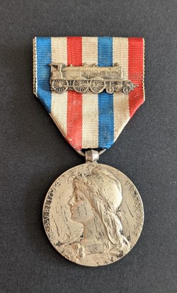 T1 A - médaille d'Honneur des Chemins de Fer