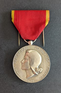 Médaille du travail de la Société Industrielle de l'Est