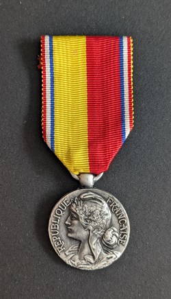 Médaille de la fédération des sociétés musicales de Moselle et Meurthe-et-Moselle (modèle 1)