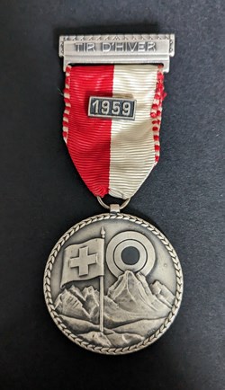 Médaille du prix de tir d'hiver 1959