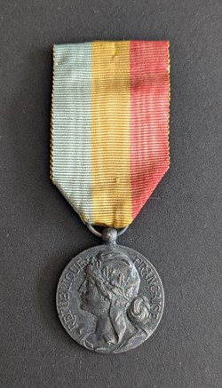 Médaille de la Fédération Musicale de l’Orléanais, du Loiret, du Loir-et-Cher et du Cher