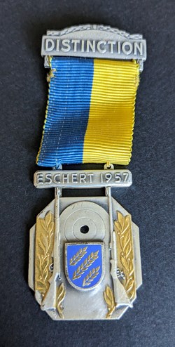 Médaille du prix de tir d'Eschert