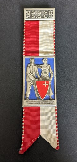 Médaille de tir du championnat de groupes 1956