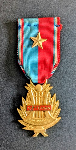 MA - médaille d'Honneur vétéran avec une étoile