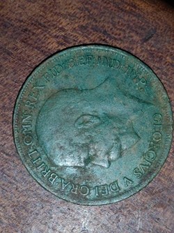 one penny George5 1919