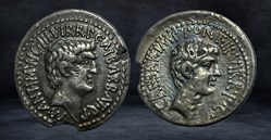 MARK ANTONY and OCTAVIAN (41 BC)