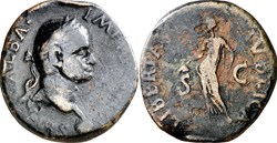 RD01842132 - GALBA - Tarraco(Hispania) - novembro AD 68; Cu AS