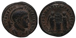 RC12016300 - CONSTANTINVS I Magno - Bi Centenionalis - Ticinvm; 318 AD