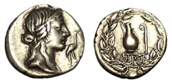 RA300302 - Denario Republica Q. Caecilivs Metellvs Pivs