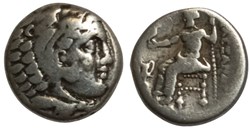CJS0301010009 - ALEXANDRE III The Great - AR Drachm - Sardes; 319 BC