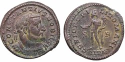 RC09014037 - CONSTANTIVS I - Cloro; Bi Follis; Treveri; 302/303