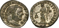 RC09013292 MAXIMIANVS HERCVLES - Bi Follis - Roma - 302/303