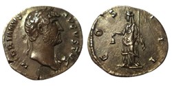 RC02003477 - HADRIANVS Avg - AR Denario - Roma; 125