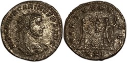 RC07012307 - CARINVS Caesar - Bi Antoninianvs - Antioch; 282 AD