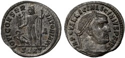 RC09015240 - LININIVS I Avg - Bi Follis - HERACLEA; 312 AD