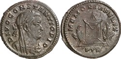 RC12016420 - Divo CONSTANTIVS I ( Póstuma de Constantinvs I ) - Bi Follis - Lugdvnvm AD 307