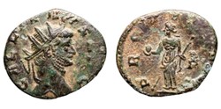 RC06010331 - GALLIENVS (sole reign) - Bi Antoninianvs - Mediolanvm; 265 AD