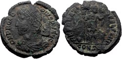 RC17019885 - PROCOPIVS - AE Centenionalis - CONSTANTINOPLE; 365/366 AD