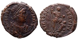 RC15020507 - THEODOSIVS I Avg - AE Maiorina - Antioch; 287