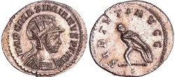 RC09013197 - MAXIMIANVS HERCVLEVS; 1º Reign - Lugdunum; 287/289 AD