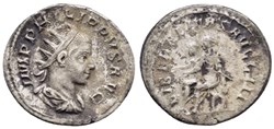 RC06009265 - PHILIPPVS II Avg - AR ANTONINIANO - ROMA; 247 AD
