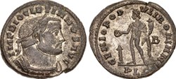 RC09012768 - DIOCLETIANVS - Bi Follis - Lugdvnvm; 301/303