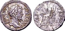 RC05006279 - SEPTIMIVS SEVERVS - AR Denarius - 203 AD; ROMA