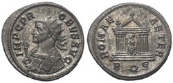 RC07012027 var. - PROBVS Avg - Bi Antoninianvs - Roma; 277/280