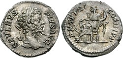 RC05006334 - SEPTIMIVS SEVERVS Avg - AR Denarivs - ROMA; 203 AD