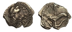 RB01001442 - BRVTVS - AR Quinario - Macedónia ou Ásia Menor; 42 BC