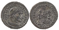 RC12016303 - CONSTANTINVS I Magno - Bi Centenionalis - 318 AD; Siscia