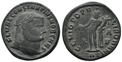 RC09014069 - CONSTANTIVS I Cloro, Caesar - Bi Follis - ANTIOCH, 300 AD