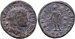 RC12015587 - CONSTANTINVS Filivs Avgvstorvm (sob Galerivs e Licinivs) - Bi Follis - ANTIOCH; 309-310
