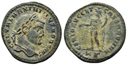 RC09014716 - MAXIMINVS II Caesar - Bi Follis - Cyzicvs; 305 AD