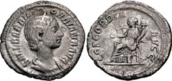 RC05008191 - ORBIANA Avg - AR Denarivs - Marriage edition - ROMA; 225 AD