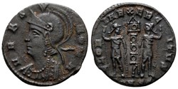 RC12016530 - CONSTANTINVS I URBS ROMA - Bi Reduced Follis - Roma - 336