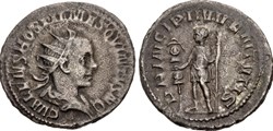 RC06009561 - HOSTILIANVS - AR Antoniniano; Roma 250/51