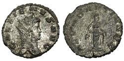 RC06010164 - GALLIENVS, sole reign - Bi Antoninianvs - Roma, 265/267