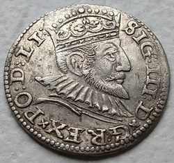 Sigismund III Vasa, Trojak, Riga 1592