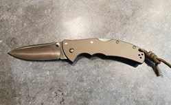 Cold Steel Code 4 Spear Point 58PS CPM S35VN plain edge