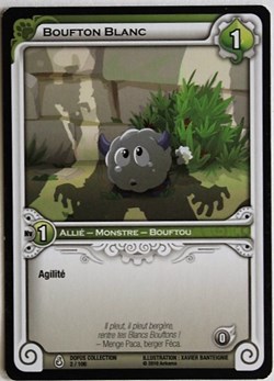 Wakfu TCG - 2011 - Dofus Collection - 002 - Boufton blanc - commune
