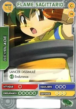 TCG Beyblade - 039/160 - Flame Sagittario
