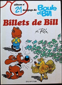 Boule et Bill - 21 - Billets de Bill - EO 1987