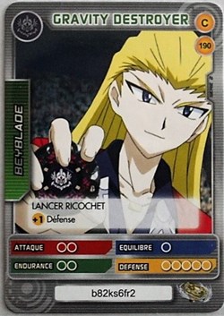 TCG Beyblade - 190/240 - Gravity Destroyer