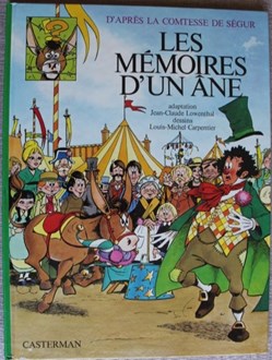 La Comtesse de Ségur - 04 - Les mémoires d'un âne - Rééd. 1984
