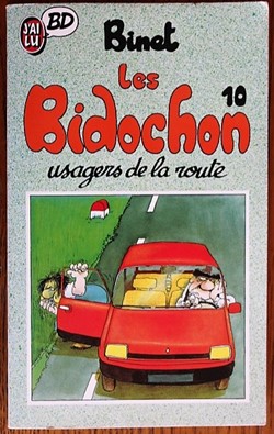 Les Bidochon - 10 - Usagers de la route - Livre de poche 1997 Publicitaire BASF