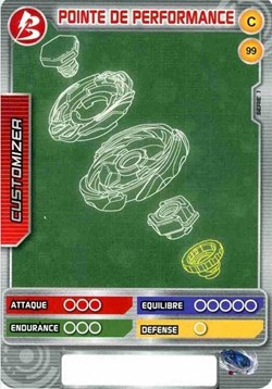 TCG Beyblade - 099/160 - Pointe de performance