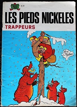 Les pieds nickelés - 041 - Les pieds nickelés trappeurs - Rééd. 1978