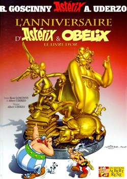 Album - Astérix - 34 - L'anniversaire d'Astérix et Obélix - Le livre d'or