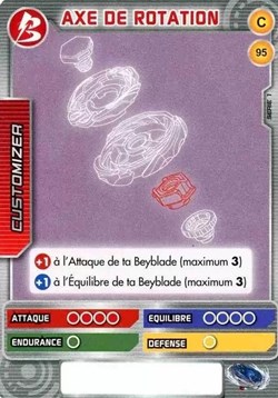 TCG Beyblade - 095/160 - Axe de rotation